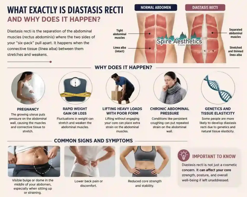 What Exactly Is Diastasis Recti and Why Does It Happen Lyndhurst?