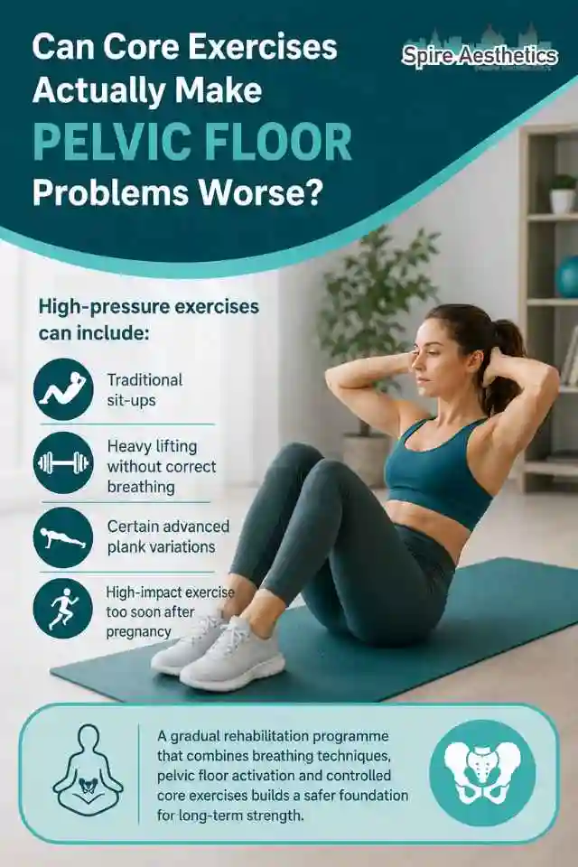 Can Strengthening Your Core Alone Actually Make Pelvic Floor Problems Worse Lyndhurst?